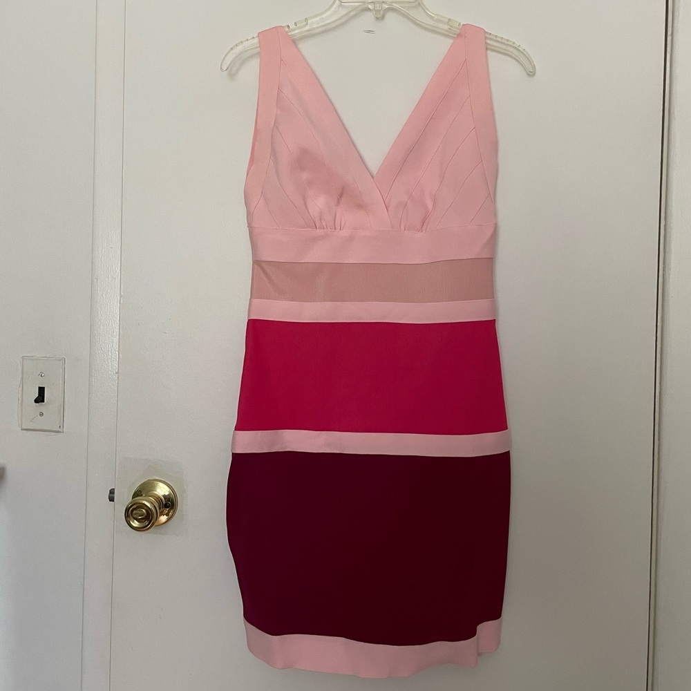 Pink Wow Couture Bandage Dress